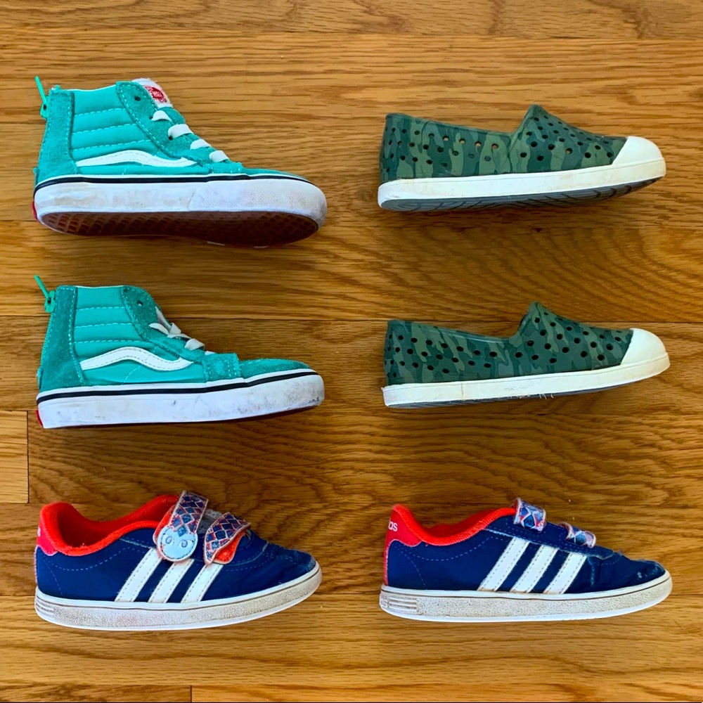 Lot of 3 pair of Toddler Shoes